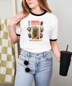 Iron Maiden x Marvel Zombie Eddie Comic Ringer Tee