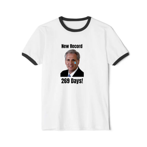 Kevin McCarthy Ousted New Record Ringer Black Tee