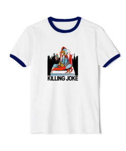 Killing Joke Empire Song Ringer Navy Tee