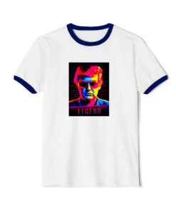 Legend Donald Trump Make American Ringer Navy Tee