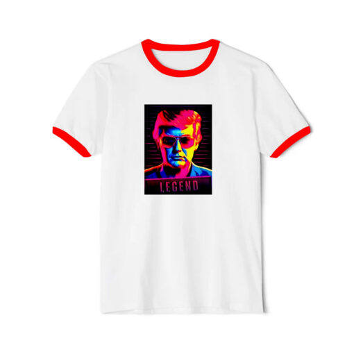 Legend Donald Trump Make American Ringer Red Tee