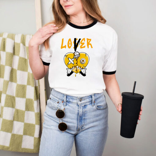 Loser Lover Heart Drip Ringer Tee