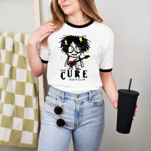 The Cure Robert Smith Funny Ringer Tee