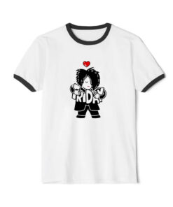 The Cure Shirt In Love Ringer Black Tee