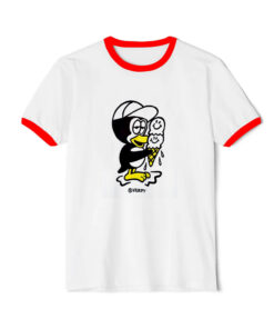 Uniqlo Pinguin Verdy rise again Ice Cream Ringer Red Tee