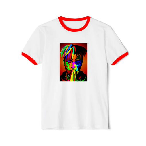 Xxxtentacion Poster American Rapper Singer Ringer Red Tee