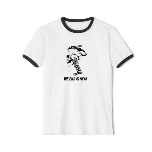 Xxxtentacion Revenge The End Is Near Ringer Black Tee