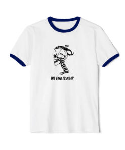 Xxxtentacion Revenge The End Is Near Ringer Navy Tee