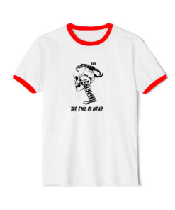 Xxxtentacion Revenge The End Is Near Ringer Red Tee