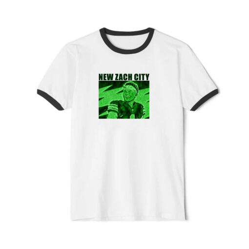 Zach Wilson New York Jets First Round Pick Ringer Black Tee