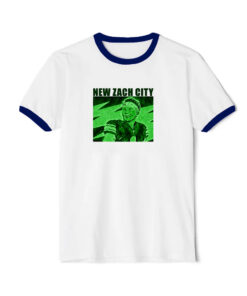 Zach Wilson New York Jets First Round Pick Ringer Navy Tee