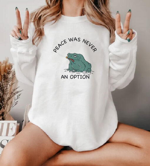 An option Frog Sweatshirt