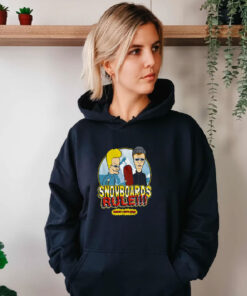 Beavis And Butt Head Snowboards Rule Hoodie