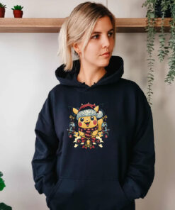 Christmas Electricity Pikachu Hoodie