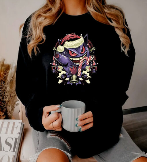 Christmas Ghost Gengar Sweatshirt