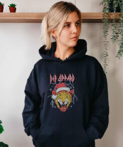 Def Leppard Christmas Leopard Hoodie