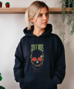 GUNS N' ROSES Flower Skull Hoodie