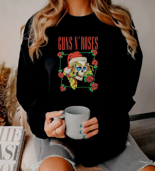 Guns N' Roses Holiday Skull Sweatshirt