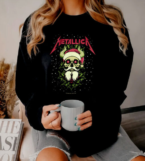 METALLICA Santa Horns Sweatshirt