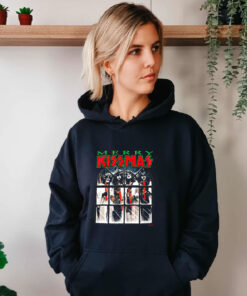 Merry Kissmas 1976 Vintage KISS Band Hoodie