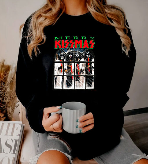 Merry Kissmas 1976 Vintage KISS Band Sweatshirt