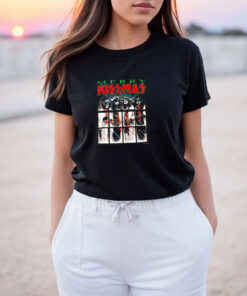 Merry Kissmas 1976 Vintage KISS Band T Shirt