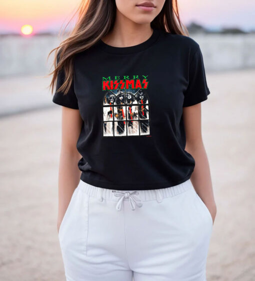 Merry Kissmas 1976 Vintage KISS Band T Shirt