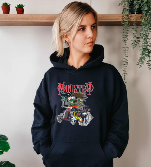 Ministry Band Christmas Vintage Hoodie