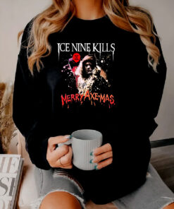 Rare Merry Xmas Ice Nine Kills Band Sweatshirt