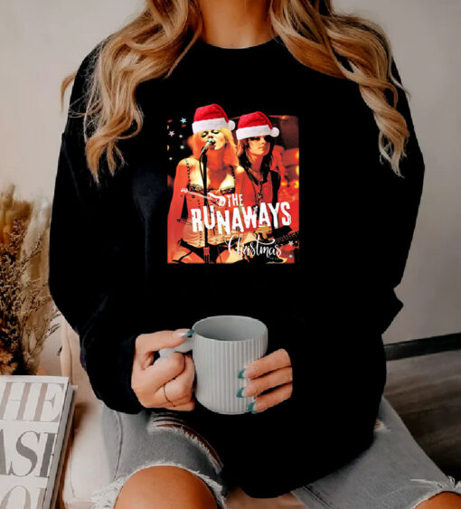 The Runaways Band Merry Christmas To You Sweatshirt