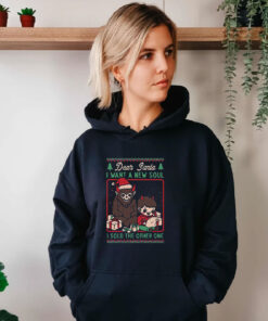 Ugly Sweater Christmas Pact Demon Soul Ritual Hoodie