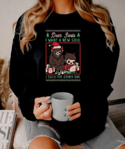 Ugly Sweater Christmas Pact Demon Soul Ritual Sweatshirt