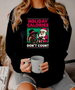 Ugly Sweater Holiday Food Santa Thanksgiving Dinner Sweatshirt