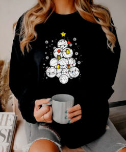 Volleyball Christmas Tree Sweatshirt